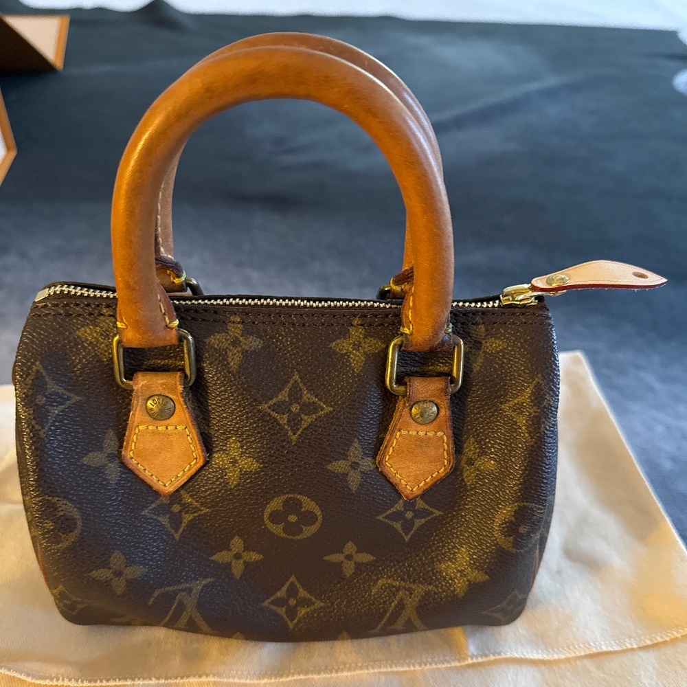 LOUIS VUITTON Monogram Mini Speedy Japon 88 Bag M99014